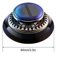 Solar Car Air Freshener Long Lasting Rotating Car Aromatherapy Car Essential Oils Diffusers Deodorizing Interior Accessories