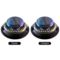 Solar Car Air Freshener Long Lasting Rotating Car Aromatherapy Car Essential Oils Diffusers Deodorizing Interior Accessories